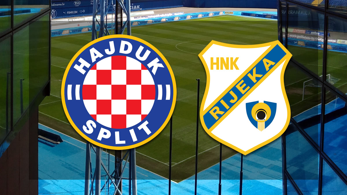NOGOMET UŽIVO: Hajduk i Rijeka igraju na Poljudu novi Jadranski derbi -  susret 20. kola HNL-a se igra u nedjelju, 5. veljače 2023. godine - gdje  gledati prijenos?